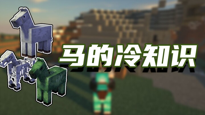 Minecraft Trivia: Horse Facts (Kidding!)