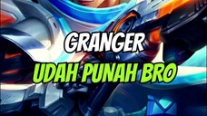 Udah punah damage-nya, belum? 💀💥 #mobilelegends #grangermlbb #marksmanml