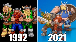 Evolution of The Lost Vikings Games [1992-2021]