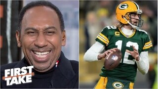 First Take | Stephen A. "EXCITED" Packers' Aaron Rodgers: "The grass is greener where you water it"
