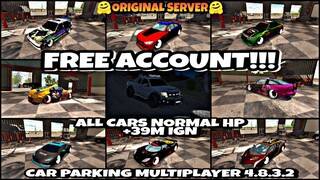 || Free Account Giveaway298 || 10 Cars New Design || Car Parking Multiplayer 4.8.3.2