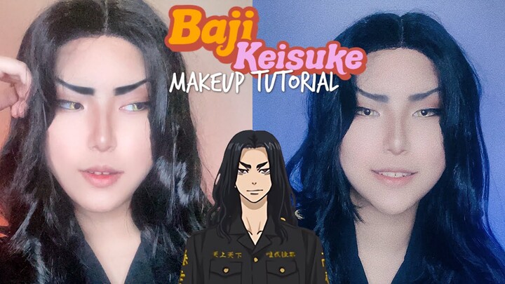 ⛓ Baji Keisuke Cosplay Makeup Tutorial Tokyo Revengers ⛓