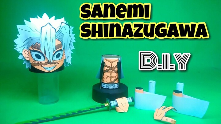 Sanemi Shinazugawa (Demon Slayer) Papercraft