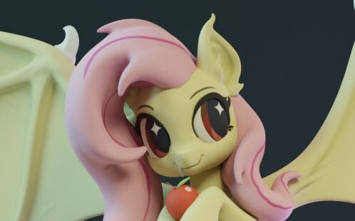 [MLP] How to make your little bat have a side profile