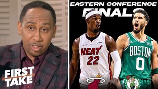 First Take | Stephen A. breaks down East Finals - Game 1: I trust Boston Celtics than Miami Heat