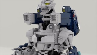 Large size building block Mechagodzilla