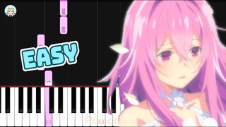 Seirei Gensouki: Spirit Chronicles ED - "Elder flower" - EASY Piano Tutorial & Sheet Music