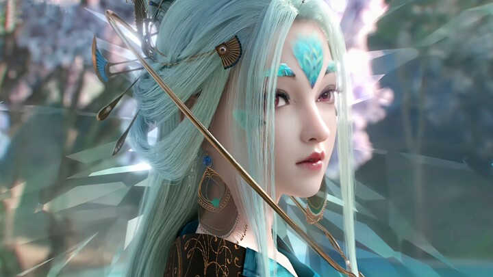 The tiniest goddess in Chinese animation, Feng Mian—what divine modeling! I’m totally in love with W