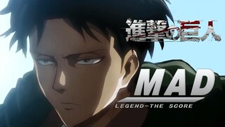 [AMV / Burning / Levi] Con người mạnh nhất trong thế giới khổng lồ