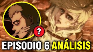 Shingeki no Kyojin Temporada 4 Parte 2 Cap 6 Análisis, Review y Easter Eggs Aot 81 Annie Regresa