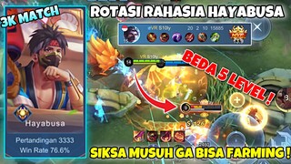 WAJIB COBA! ROTASI RAHASIA HAYABUSA DI PATCH TERBARU ! SIKSA MUSUH BEDA 5 LEVEL ! Stenly Hayabusa