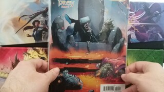 ASMR weekly/monthly comic book haul