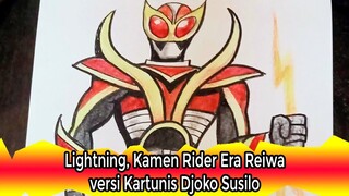 Lightning, Kamen Rider Era Reiwa versi Kartunis Djoko Susilo