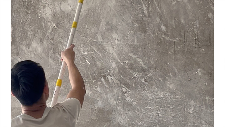 Mengikis plester dinding juga sangat melegakan stress