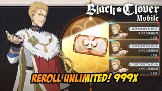 GAMENYA BENER-BENER F2P FRIENDLY!! MARI REROLL 999x - BLACK CLOVER M : RISE OF THE WIZARD KING