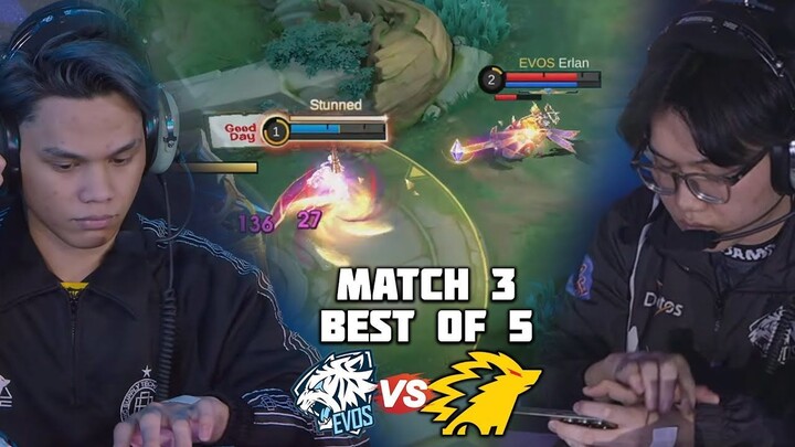 CLAUDE SKYLAR DI COUNTER SAMA NATAN ERLAN EVOS VS ONIC MATCH 3