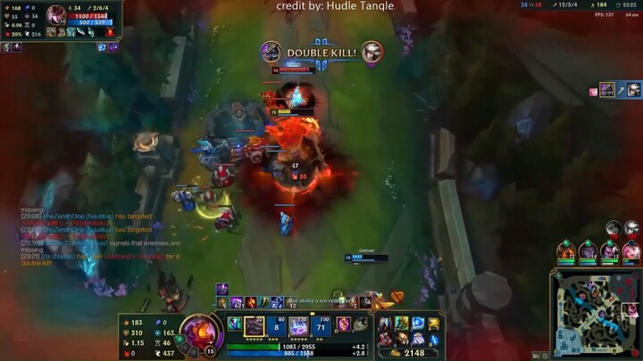 Pyke tử thần vực sâu hạ gục vayne cực hay #game