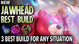 CANDY BEAR!! | Jawhead Best Build in 2021 | 3 Best Jawhead Build and Emblem - Mobile Legends