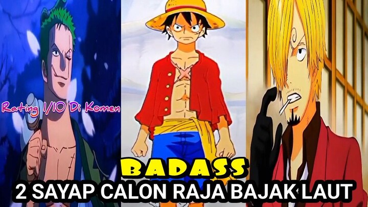 Badass! 2 Sayap Calon Raja Bajak Laut Nih | Momen Epic One Piece
