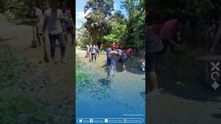 Potret Warga Kelurahan Lamekongga Kolaka Sukarela Perbaiki Jalan Rusak, Harap Perhatian Pemerintah