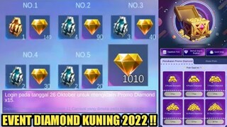 KABAR GEMBIRA !! EVENT DIAMOND KUNING IS BACK ! SEGERA RILIS UNTUK PLAYER GRATISAN