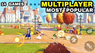 Top 14 MOST PLAYED MULTIPLAYER Games With Good Graphic Android iOS Good rating on Playstore appstore