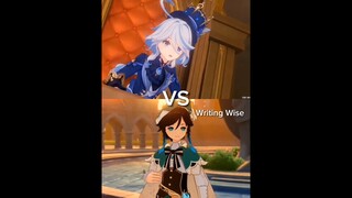 (Focalors) Furina vs Venti (Writing) - Genshin Impact Lore