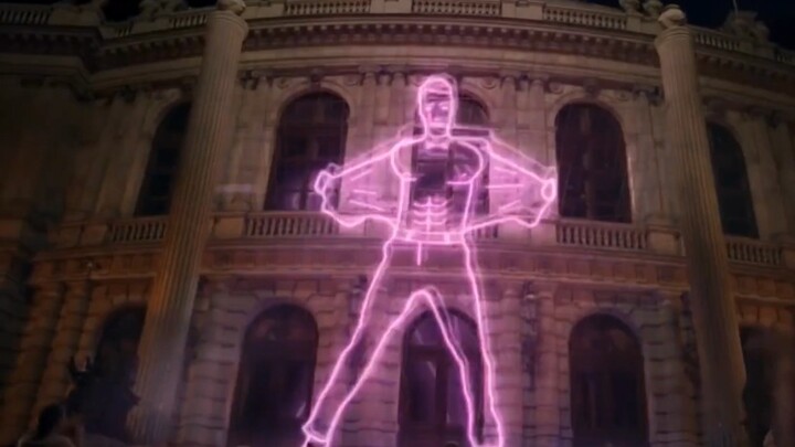 "An interactive device is installed on the spinning bikes. By pedaling together, electricity is gene