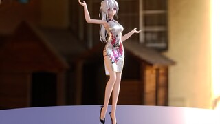 MMD Cloth Simulation_เสียงเบา ดินแดนแห่งความสุขอันบริสุทธิ์