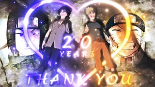 Naruto 20 Year Anniversary🎉🧡「AMV/Edit」