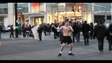 Crazy Asian Guy Dancing In Public (Sexy Dragon)
