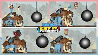 Who Can Demolish The House Without Using The Wrecking Ball *Lvl 1-3* In WarioWare: Get It Together