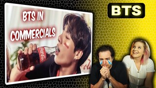 BTS in Commercials Compilation Reaction