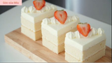 Thư giãn cùng món Nhật : Cotton soft sponge cake 1 #videonauan
