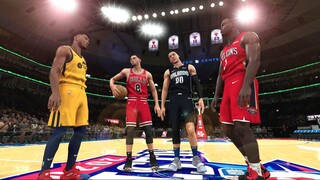 NBA 2K20: Zion Williamson vs Zach LaVine vs Aaron Gordon vs Donovan Mitchell | SLAM DUNK CONTEST