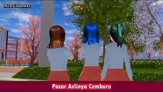 Pacar Asli nya baru tau kalo pacarnya bakal dijodohin!!!Drama Sakura School Simulator