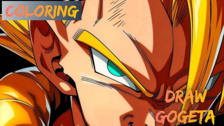 Coloring Lagi? Boleh.. | Draw Gogeta x Janemba (Gogeta Side/Coloring)
