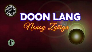 Doon Lang (Karaoke) - Nonoy Zuñiga