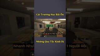 Cái Trường Học Bất Ổn Với Những Quy Tắc Kinh Dị - Tập 11 💀 #shorts