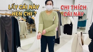 |1017| DẪN CHỊ NHUNG ĐI SẮM ĐỒ VÀ ĂN THỊT BÒ NƯỚNG MỪNG SINH NHẬT CHỈ.