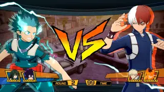 MIDORYA VS TODOROKI (My Hero Academia) FULL FIGHT HD