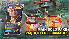 Contoh Explaner Manja.. Sesulit Itukah Buat Kill Paqu⁉️ Build Paquito Full Damage 🔥
