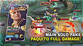 Contoh Explaner Manja.. Sesulit Itukah Buat Kill Paqu⁉️ Build Paquito Full Damage 🔥