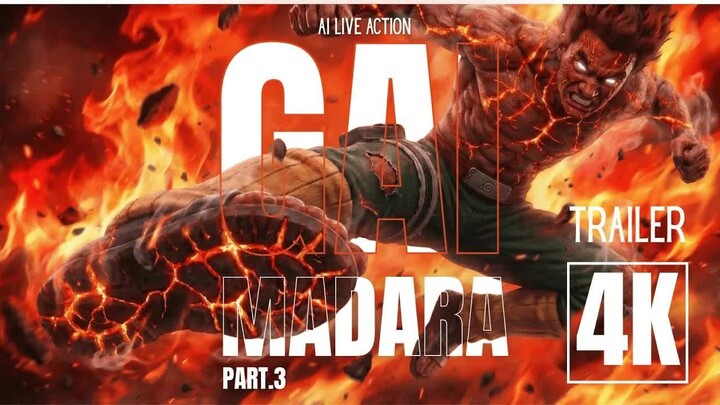 Might Guy Opens the Gate of Death — Ultimate Attack on Madara (Part 3)