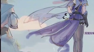 #漫画#散影#散影cpTraveler and Genshin Impact The Adventure of the Thunder Sister.