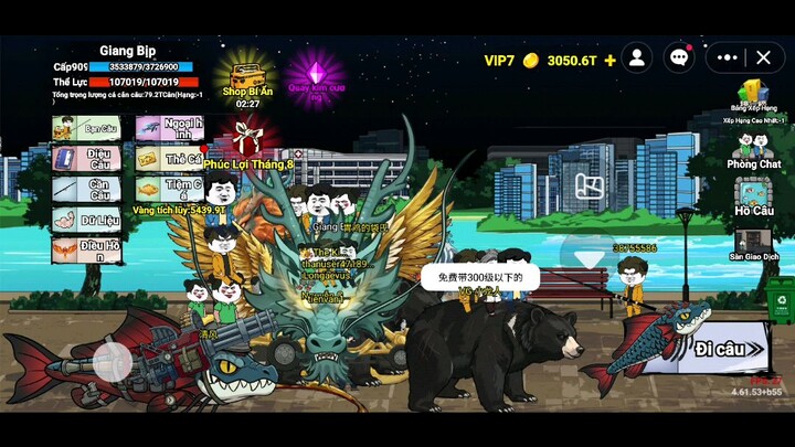 câu cá vạn cân #BuildaGame #钓魂 #39787082