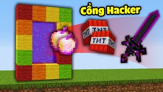 Minecraft Bedwars, Nhưng Bạn Có Cổng Hacker Cho Đồ Siêu Vip Troll Noob Team