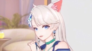 "Come, sit on your sister's lap~" (pat thigh)