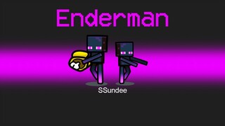 Super ENDERMAN Imposter Role in Among us