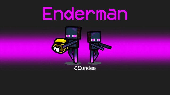 Super ENDERMAN Imposter Role in Among us